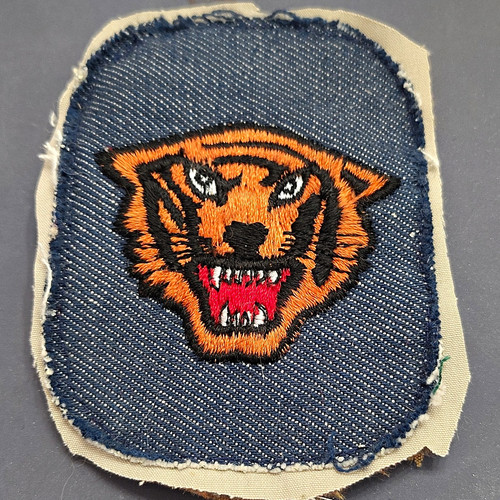 Tiger patch embroidered - tiger, 70's