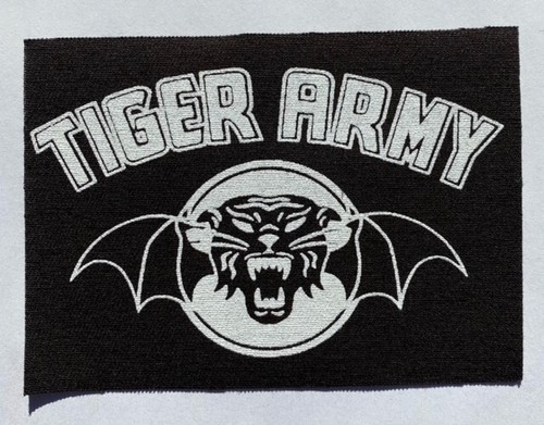 Tiger army cloth patch sew - tiger,