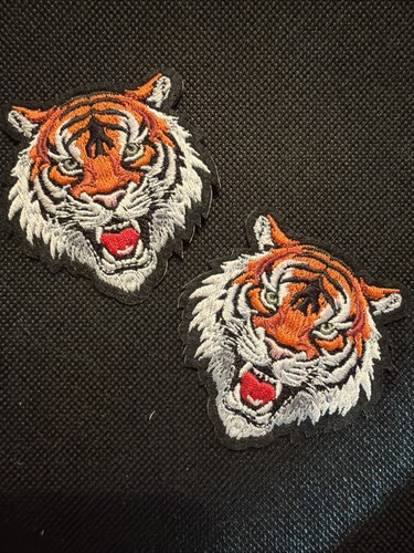 Tiger head patches stick - tiger, or