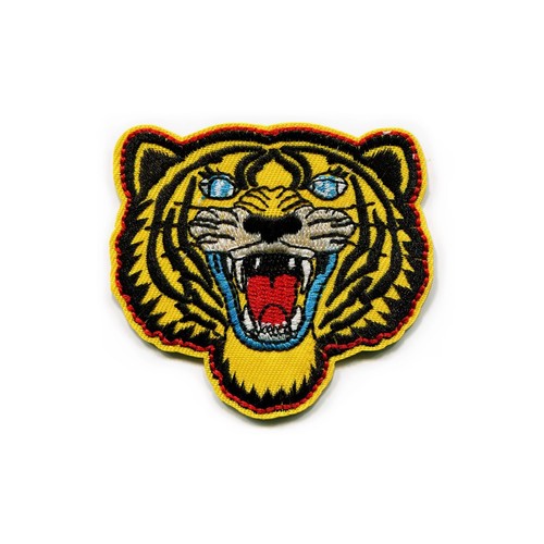 Yellow tiger face - yellow,